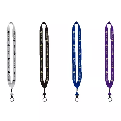 3/4" Polyester Lanyard with O-Ring
