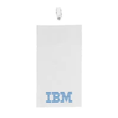 4" x 8" Printed Oversized Vertical Vinyl Pouch with Bulldog Clip
