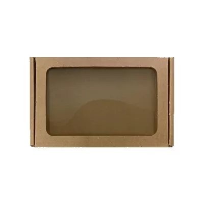 6" x 4" Cardboard Box with Window Lid