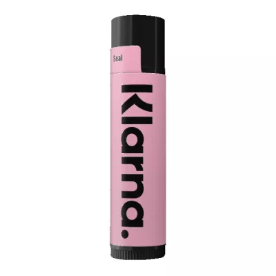 Custom SPF 30 Soy Based Lip Balm in Black Tube