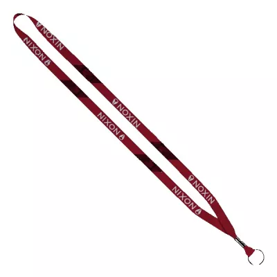 1/2" Dye-Sublimated Waffle Weave Lanyard