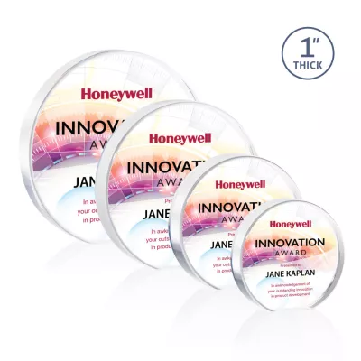 Narita Circle VividPrint™ Award - Clear