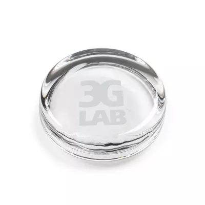 Flat Round Paperweight