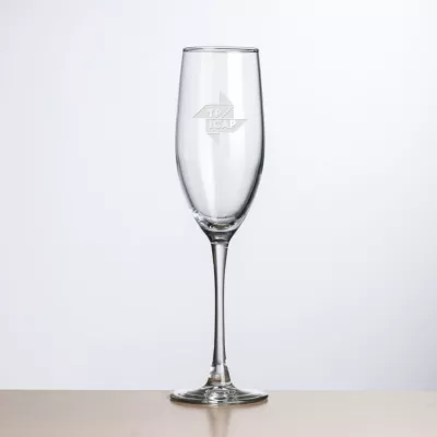 Connoisseur Flute - 8oz - Deep Etch