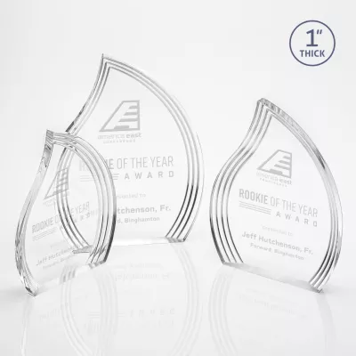 Tidworth Flame Award - Clear