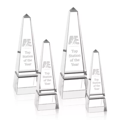 Groove Obelisk Award - Clear