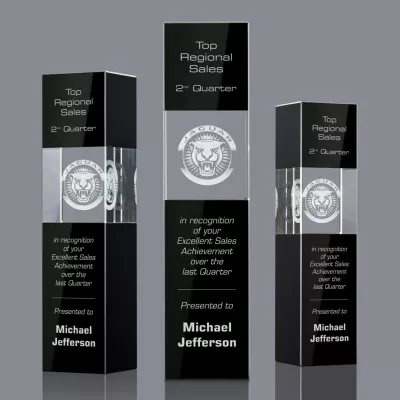 Araceli Tower 3D Award - Black