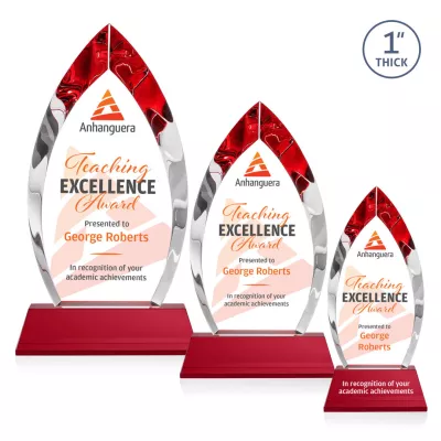 Marinello VividPrint™ Award on Base - Red