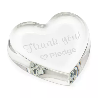 Coeur Heart Paperweight