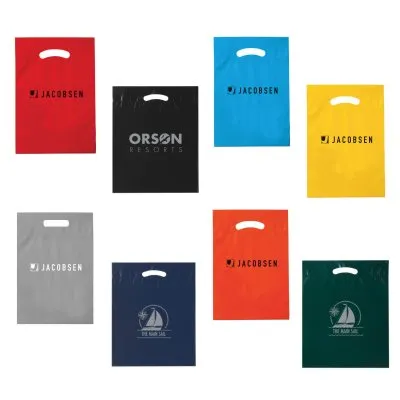 FOLD-OVER REINFORCED DIE CUT BAG