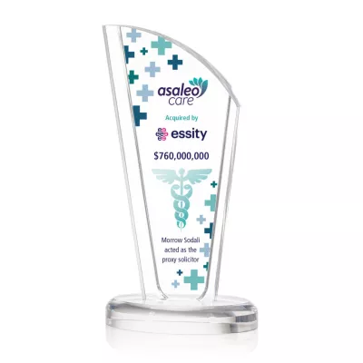 Bridgewood VividPrint™ Award - Clear