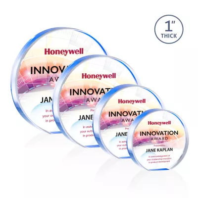 Narita Circle VividPrint™ Award - Blue