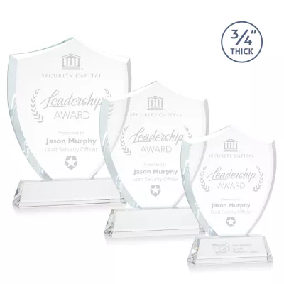 Scudo Shield Award on Newhaven - Clear