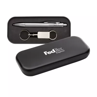Metal Pen Box - Pen & Keyring