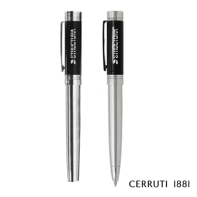 Cerruti 1881® Zoom Classic Ballpoint Pen & Fountain Pen Set