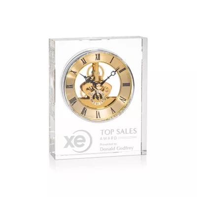 Ashland Clock - Gold Dial