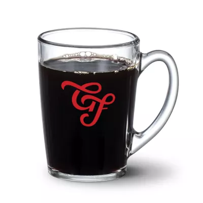 Dundas Clear Mug - 11oz - Imprinted