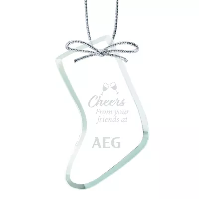 Jade Ornament - Stocking