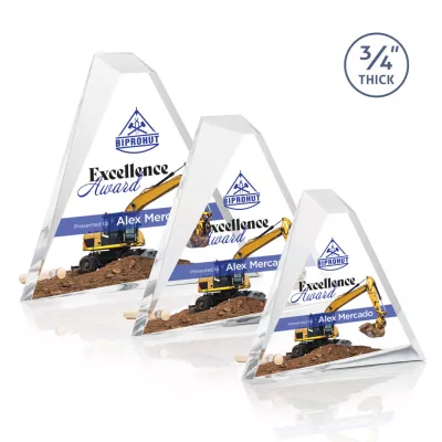 Mosaic Triangle VividPrint™ Award - Gold