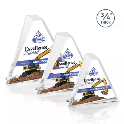Mosaic Triangle VividPrint™ Award - Silver