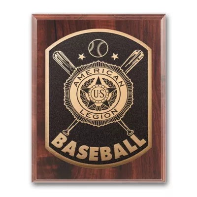 Photocast Plaque - Walnut Finish