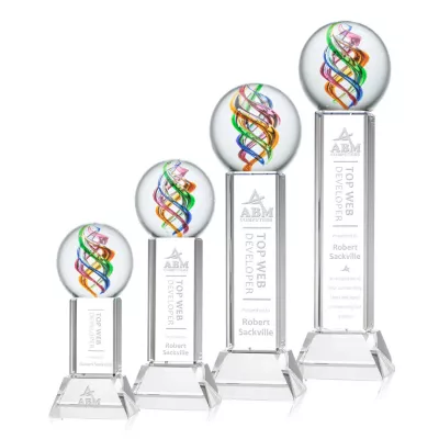 Galileo Award on Stowe Base - Clear