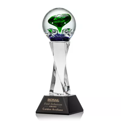 Aquarius Award on Langport Base - Black