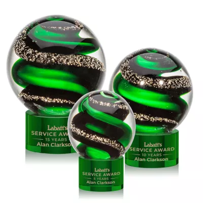 Zodiac Award on Marvel Base - Green