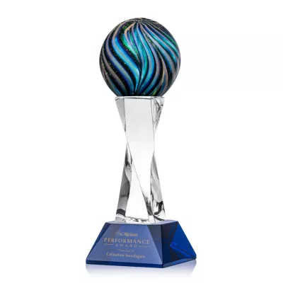 Malton Award on Langport Base - Blue