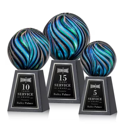 Malton Award on Tall Marble Base