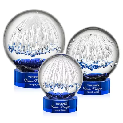 Starburst Award on Stanrich Base - Blue
