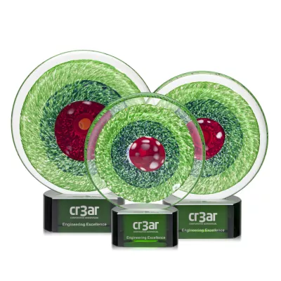 On Target Award on Green Base