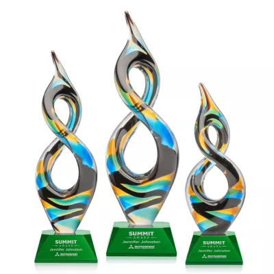 Cosenzo Award on Sheffield Base - Green