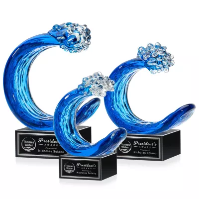 Oceana Award on Hancock Base - Black