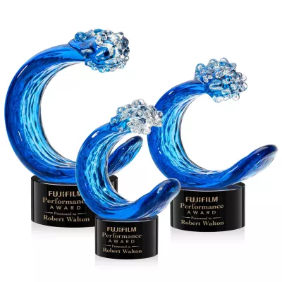 Oceana Award on Marvel Base - Black