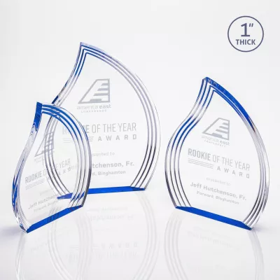 Tidworth Flame Award - Blue