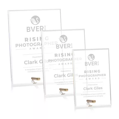 Polaris Rectangle (V) Award - Gold