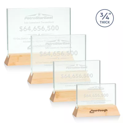 Walkerton Award - Jade/Bamboo (Horiz)