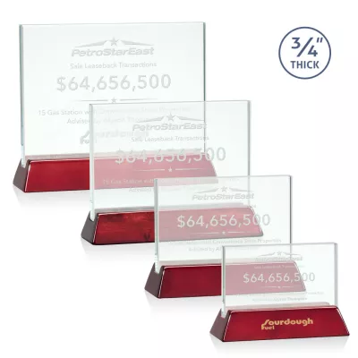 Walkerton Award - Jade/Rosewood (Horiz)