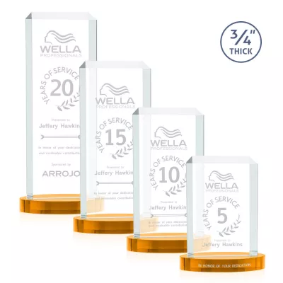 Dalton Award on Alberton Base - Amber