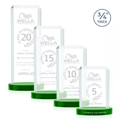 Dalton Award on Alberton Base - Green