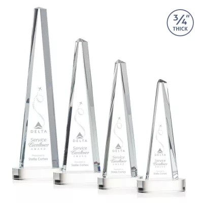 Majestic Tower Award on Alberton Base - Clear