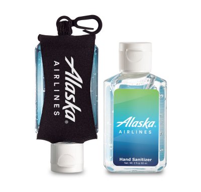 2oz Hand Sanitizer with Custom Label and Leash