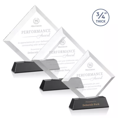 Belaire Award on Newhaven Base - Black
