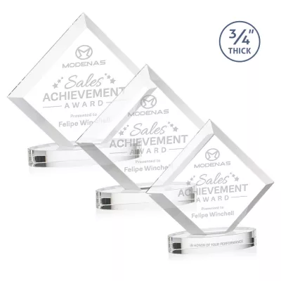 Belaire Award on Alberton Base - Clear