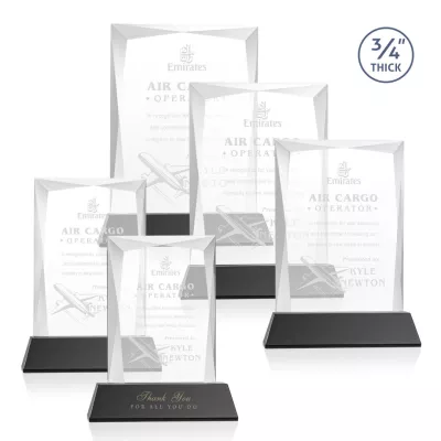 Messina Award on Newhaven Base - Black