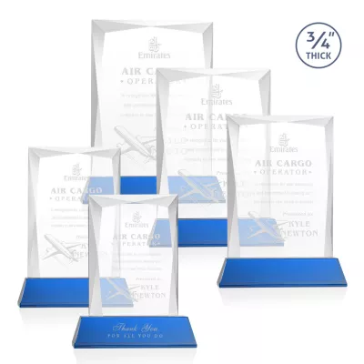 Messina Award on Newhaven Base - Blue