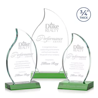 Croydon Flame Award - Green