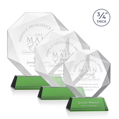 Bradford Award on Newhaven Base - Green