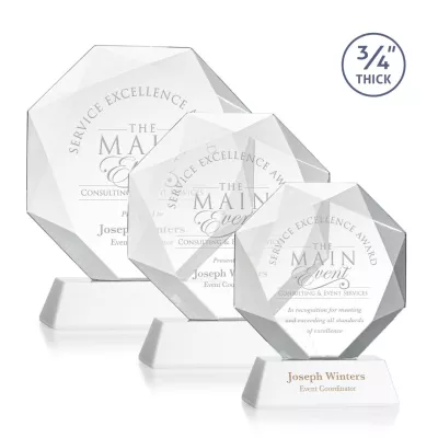Bradford Award on Newhaven Base - White